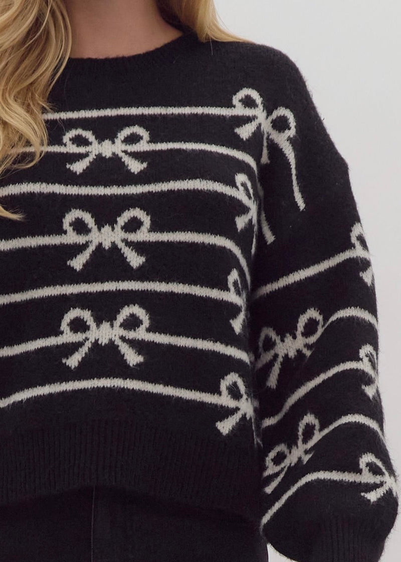 Better With a Bow Sweater