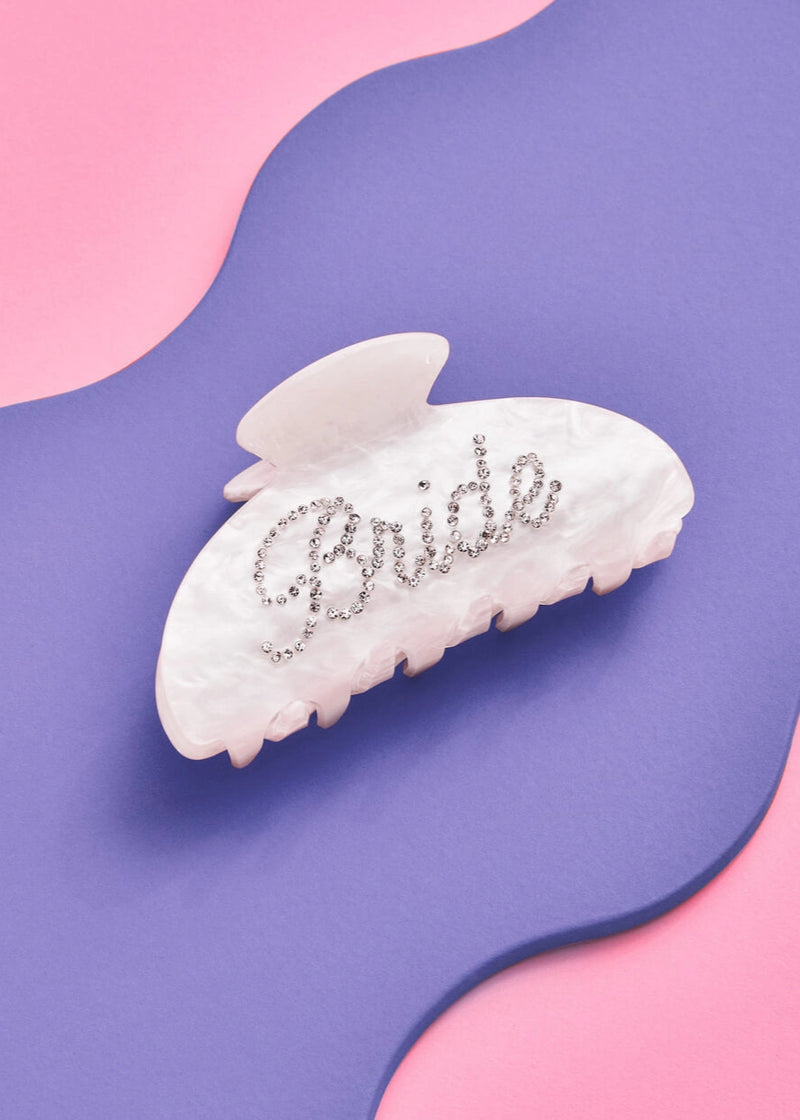 BRIDE Rhinestone Clip