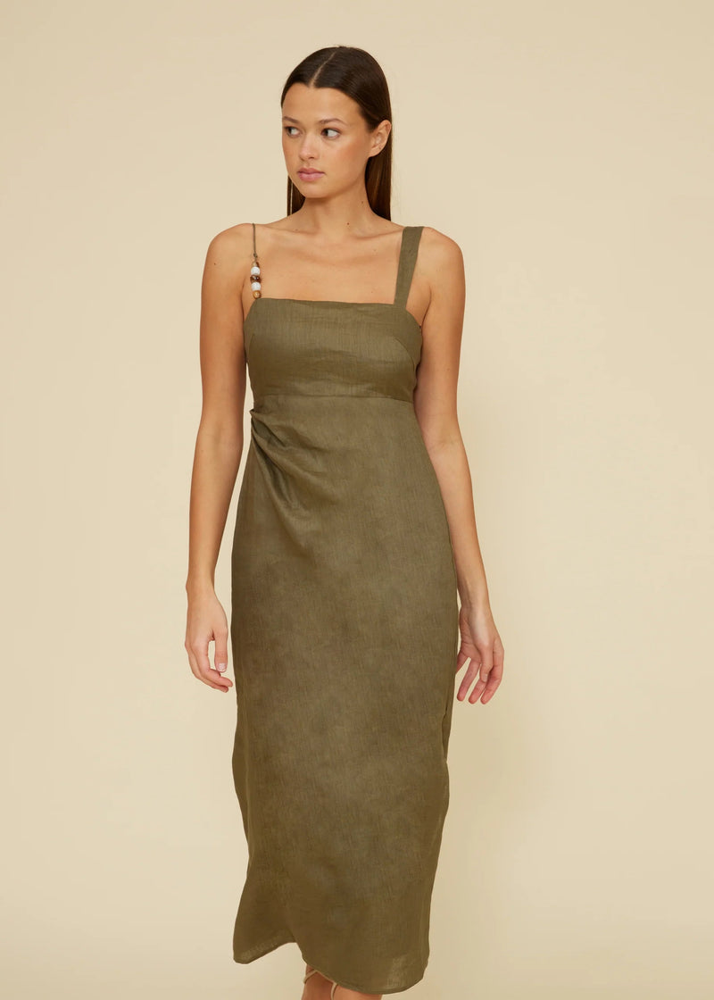 GOLD Fallon Dress