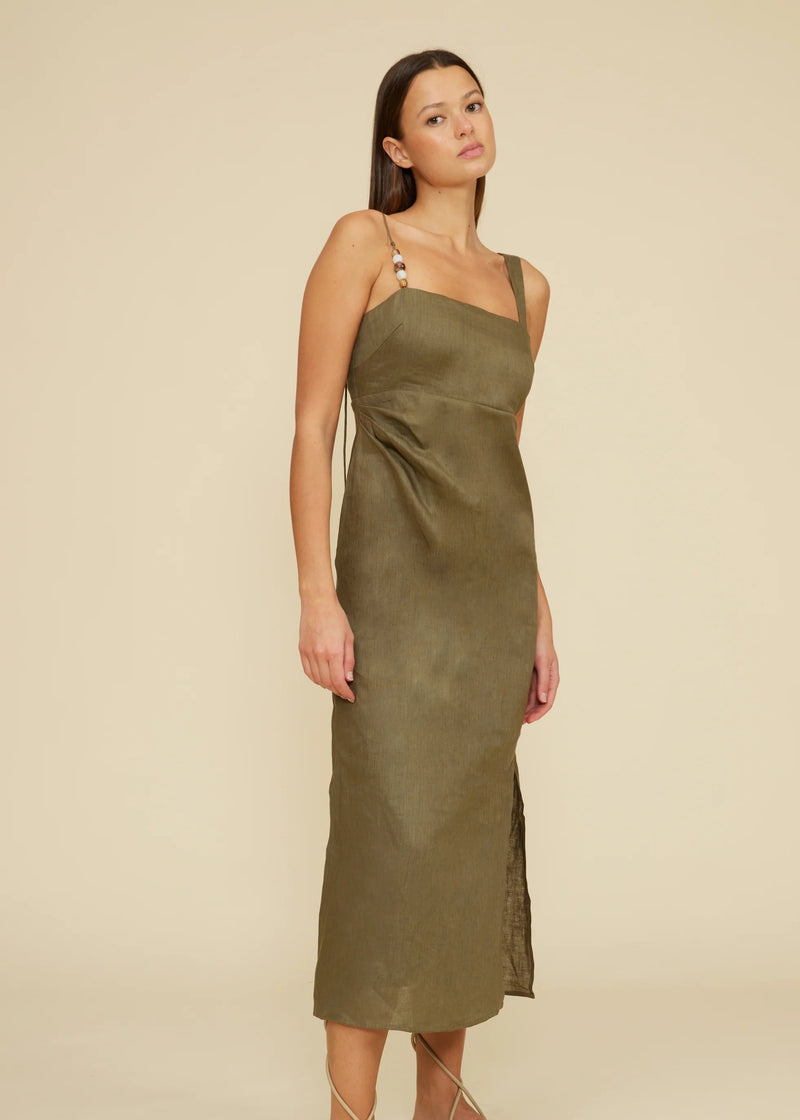 GOLD Fallon Dress