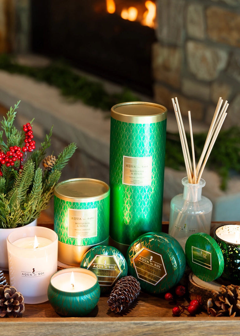 Mistletoe & Holly Candle