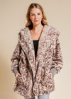 Doorbuster Oversized Hoodie Jacket | Mauve