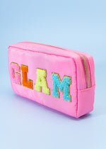 Glam Travel Pouch | Pink