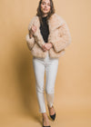 Curated Faux Fur Jacket | Khaki