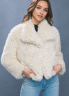 Curated Faux Fur Jacket | Ivory