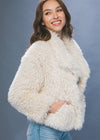 Curated Faux Fur Jacket | Ivory