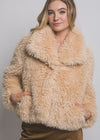 Curated Faux Fur Jacket | Khaki