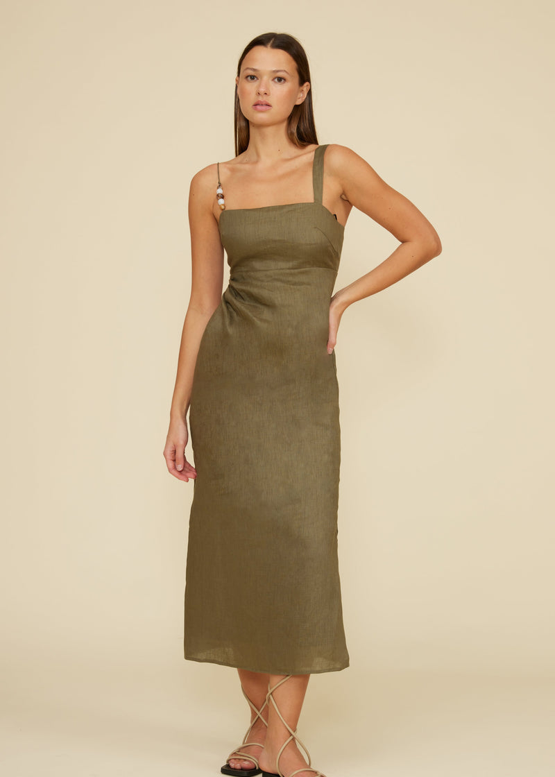 GOLD Fallon Dress