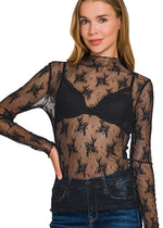 Nicole Lace Top