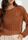 Worth Remembering Knit Top | Copper