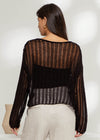 Worth Remembering Knit Top | Black