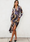 Notable Sensation Midi Wrap Dress