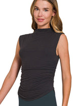 Lana Mock Neck Top