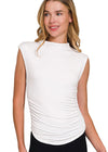 Lana Mock Neck Top