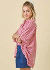 Game Day Gingham Top