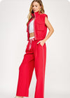 City Style Pants | Red