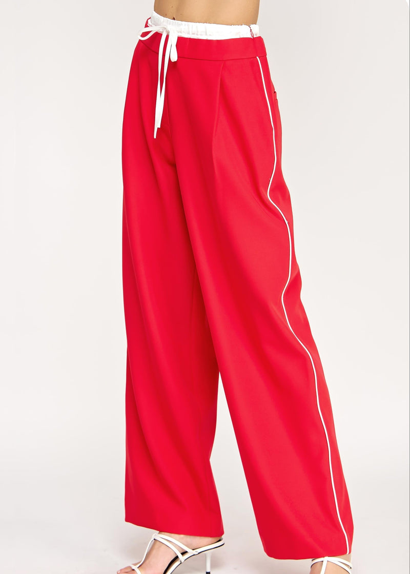 City Style Pants | Red