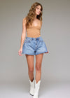 Christine A-Line Denim Shorts