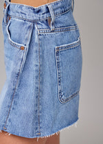 Christine A-Line Denim Shorts