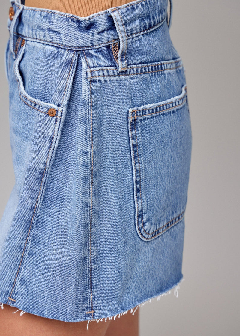 Christine A-Line Denim Shorts