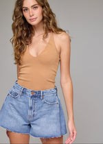 Christine A-Line Denim Shorts
