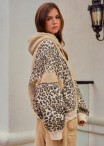 Lauren Fleece Leopard Jacket