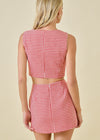Rowen Houndstooth Vest