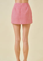 Rowen Houndstooth Skort