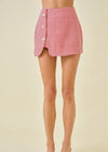 Rowen Houndstooth Skort