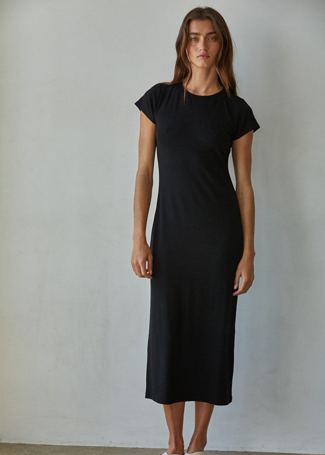 Sylva Bodycon Midi Dress – GOLDEN GIRLS