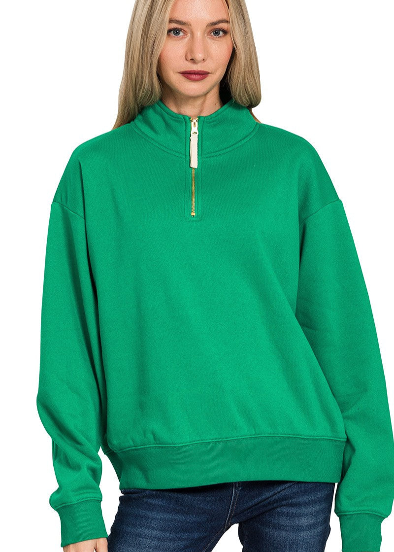 Bonfire Half Zip Sweatshirt