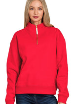 Bonfire Half Zip Sweatshirt