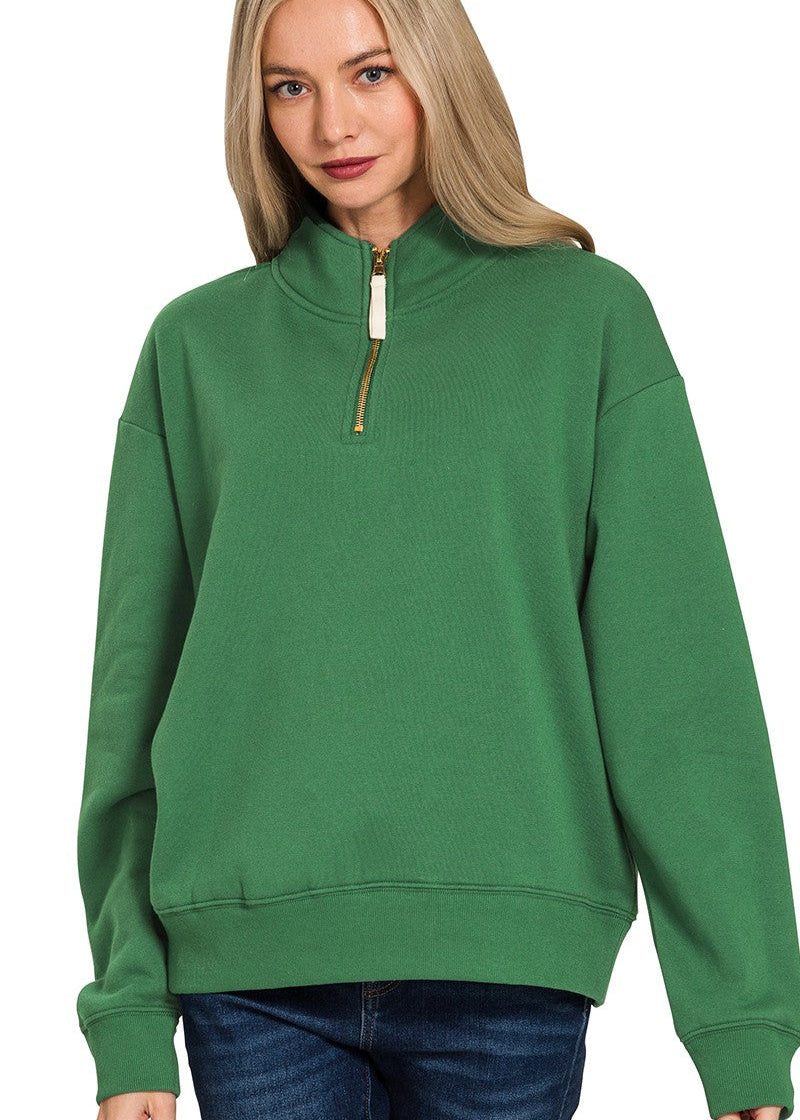 Bonfire Half Zip Sweatshirt