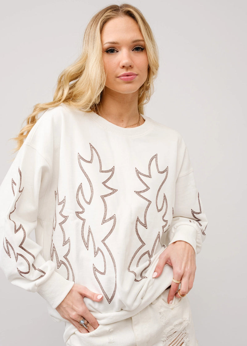 Cheyenne Western Chic Pullover
