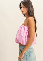 Strapless Bubble Top