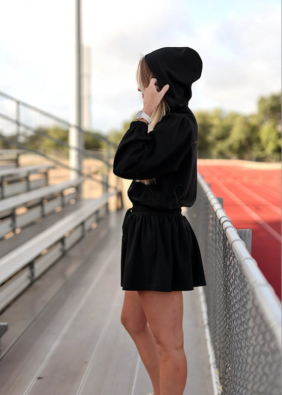 Jet Setter Hoodie Skort Dress