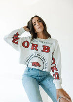 Arkansas Phipps Split Cropped Longsleeve