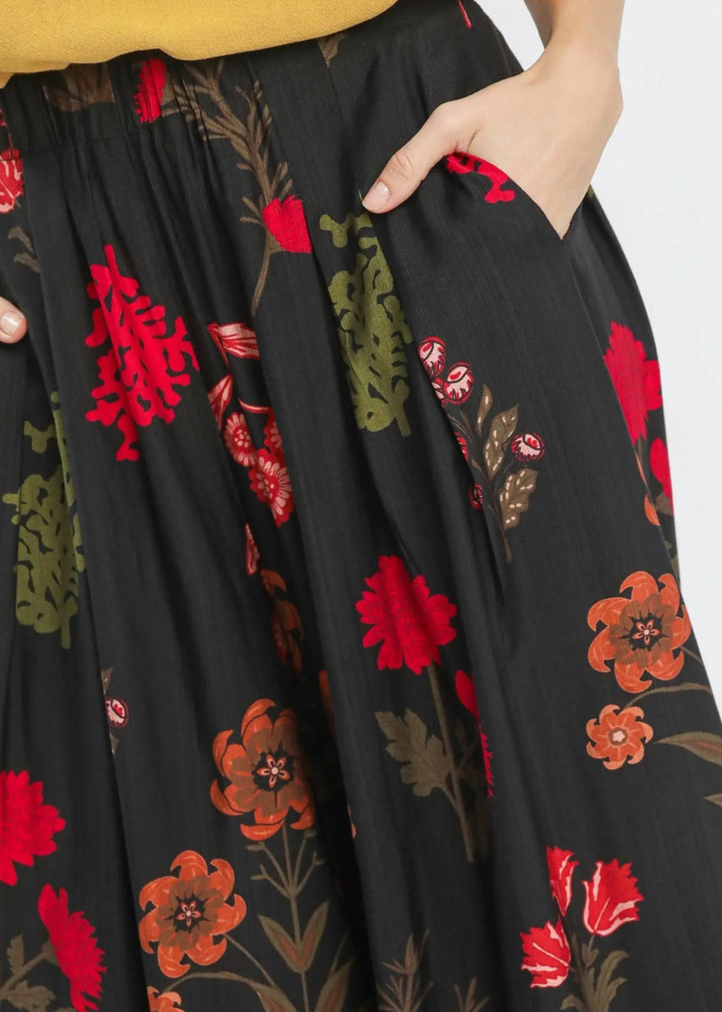 Floral Fit Pants