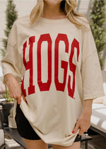Arkansas Razorbacks Hogs One Size Tee