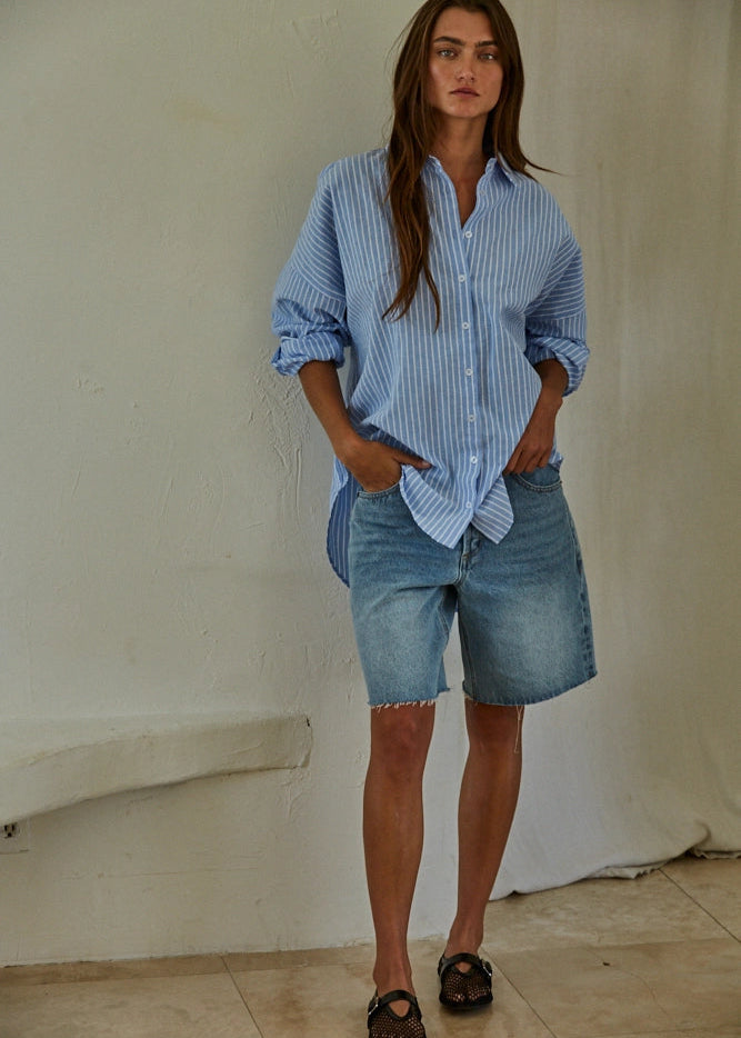 Meet Me in Venice Beach Top | Blue