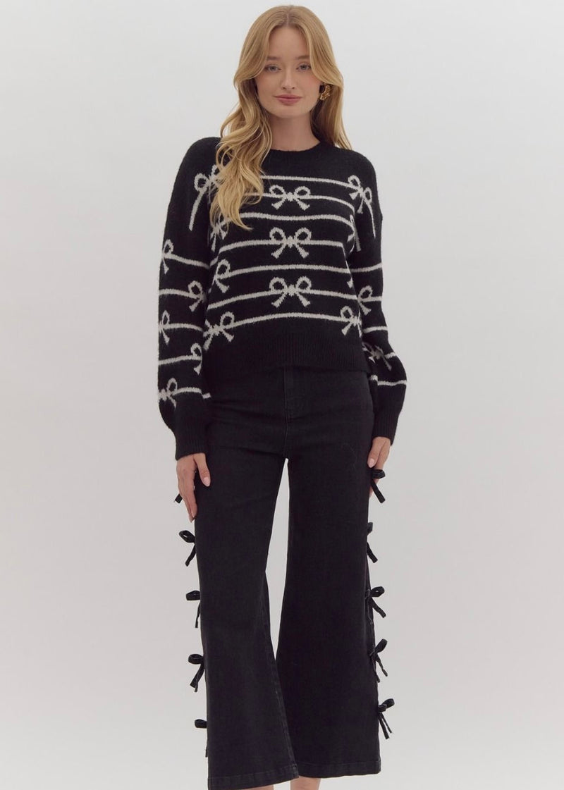 Better With a Bow Sweater