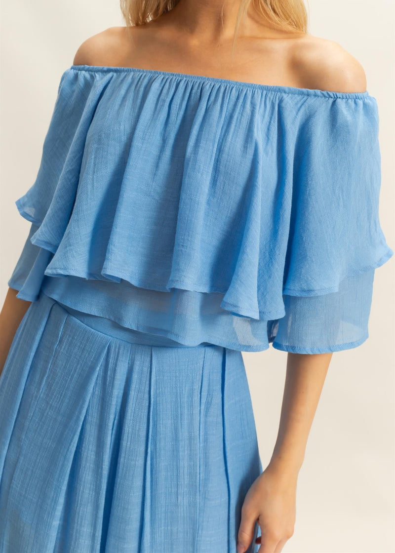 Paradise in Periwinkle Top