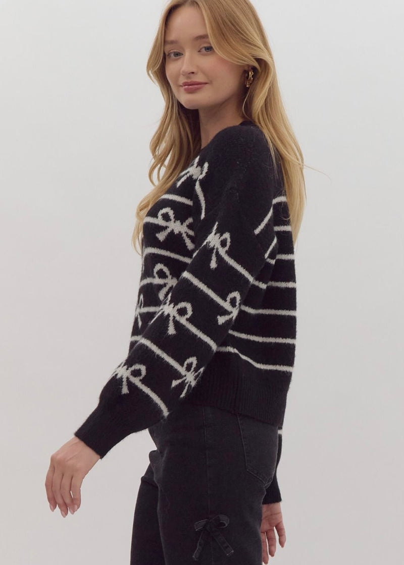 Better With a Bow Sweater