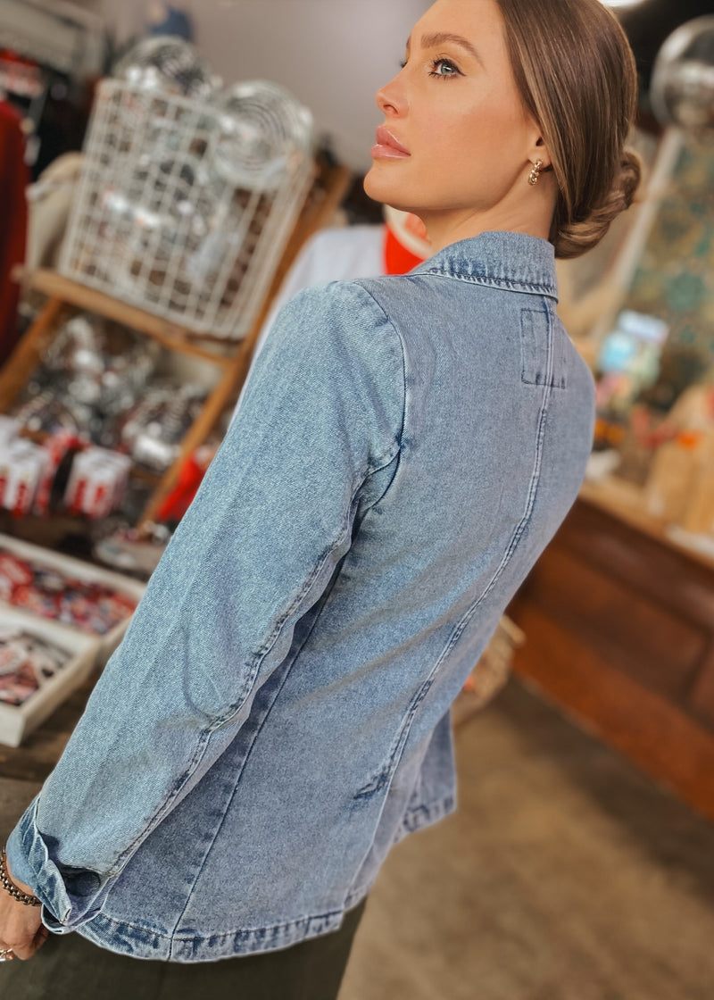 Dolly Denim Blazer