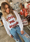 Arkansas Perkins Chenille Cropped Longsleeve