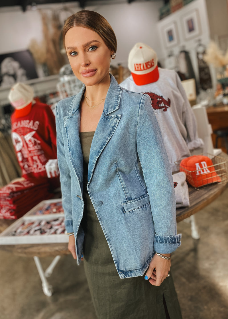 Dolly Denim Blazer
