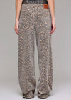 Piper Cheetah Baggy Jeans