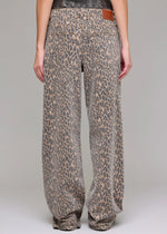 Piper Cheetah Baggy Jeans