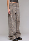 Piper Cheetah Baggy Jeans