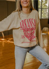 AR Razorbacks Big Basketball Sweatshirt